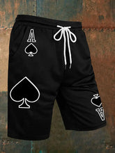 Herren Poker Ace of Pik Shorts